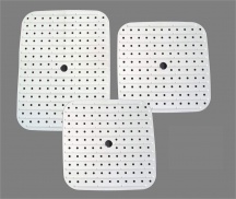 Bama BM10322 Tappeto Lavello Soft Set 3 Pezzi 30x30  30x40 cm colore Bianco