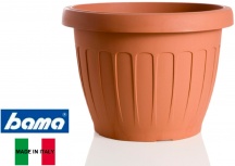 Bama BM16025SC07 Vaso da Terra per Piante � 60 Terra colore Terracotta