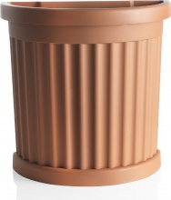 Bama BM16030900 Vaso Roma Parete con Sottovaso 35 Litri