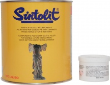 Bandini Sintolit Mastice Stucco liquido per marmo e ceramica Bianco 750 ml