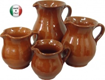 Barone Ceramica 085 Brocca cm 16 Terracotta 1litri