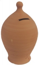 Barone Ceramica 505 Salvadanaio Terracotta cm 22
