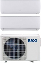 Baxi JSGNW2535 + LSGT50-2M Climatizzatore Dual Split Inverter 9+12 Btu Condizionatore LSGT50-2M Astra