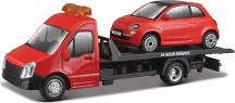 Bburago 18-31404 Carro Attrezzi con Auto 1:43 Modellino Veicolo 3+ Anni Assortito