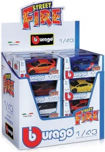 Bburago 390616.024 Street Fire Collezione Auto 1:43 Modellino Veicolo 3+ Anni Assortito