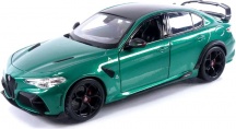 Bburago 928815 Alfa Romeo Giulia Gtam 2020 Green 1:18 Modellino Veicolo 14+ Anni