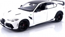 Bburago 928816 Alfa Romeo Giulia Gtam 2020 White 1:18 Modellino Veicolo 14+ Anni