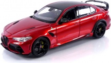 Bburago 928820 Alfa Romeo Giulia Gtam 2020 Red 1:18 Modellino Veicolo per Bambini 14+