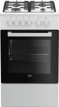 Beko FSS52020DW Cucina a Gas 4 Fuochi Forno Elettrico 50x60 cm Classe A Bianco