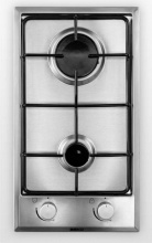 Beko HDCG32220FX Piano Cottura 2 Fuochi a Gas 30 cm Incasso Inox