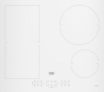 Beko HII64200FMTW Piano Cottura 4 Fuochi Induzione Incasso 58 cm IndyFlex Bianco