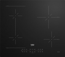 Beko HII64200SFMT Piano Cottura Induzione 4 Fuochi Larghezza 60 cm colore Nero