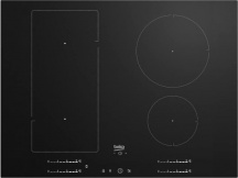 Beko HII74700UF Piano Cottura Induzione 4 Fuochi 70 cm in Vetroceramica Nero