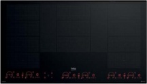 Beko HII 98810 NT Piano Cottura Induzione 5 Fuochi 90 cm Piano Vetro Nero