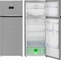 Beko RDNG455E40XBN Frigorifero Doppia Porta 406 Litri Classe E No Frost Argento