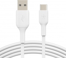 Belkin CAB001BT1MWH Cavo in PVC da USB-C a USB-A 1 Metro colore Bianco