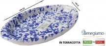 Benegiamo NE247 Sperlunga cm 22 Schizzato Blu