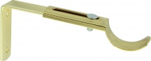 Beri Bernardo BLGHU1813 Supporto Centrale per Bastoni Ottonato cm 22  26 Pz 10