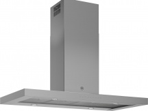 Bertazzoni KTI120PRO1XA Cappa Aspirante 120 cm Isola Classe A Acciaio Inox