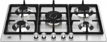 La Germania P755CLAGX Piano Cottura 5 Fuochi a Gas Larghezza 75 cm Acciaio Inox