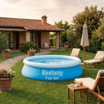 Bestway 57392 Piscina Fuori Terra Autoportante Gonfiabile 940 L 183 cm Azzurro
