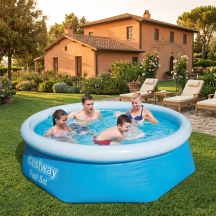 Bestway 57456 Piscina Fuori Terra Autoportante Esterna Giardno Rotonda � 305x66