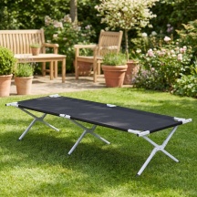 Bestway 68065 Brandina Pieghevole per Campeggio in Acciaio 190x64x42 cm Blu