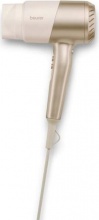 Beurer 10411 Asciugacapelli Phon 2000W 3Temperature BeigeGold Hiconic Pro HC 40