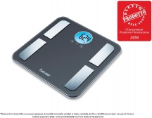 Beurer BF195 Bilancia Pesapersone Digitale Elettronica Massa Grassa 180 Kg