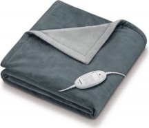Beurer HD75 Termocoperta Matrimoniale 180x130 cm Lavabile 100 Watt HD 75 Dark Grey