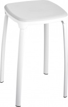 Biacchi S1407209B Sgabello Da Bagno Seduta Bianca