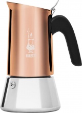 Bialetti 0007284CN Caffettiera Moka 4 Tazze in Acciaio Inox colore Rame Venus