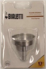 Bialetti 800111 Imbuto per orziera 2 Tazze Orzo Express Alluminio 0
