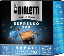 Bialetti CAPSULENAPOLI Confezione 16 Capsule Napoli Gusto Intenso