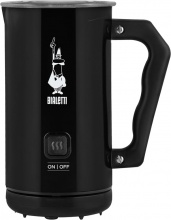 Bialetti MKF02 Montalatte elettrico Monta o Riscalda il latte Nero  Milk Frother