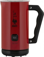Bialetti MKF02 Montalatte elettrico Monta o Riscalda il latte Rosso  Milk Frother