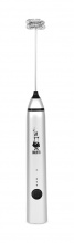 Bialetti WHIPPER PRO SILVER Frullino Montalatte Whipper Regolabile 3 Livelli Doppia Frusta Inox WHIPPER PRO