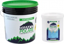 Bianco Polare 9008730 Idropittura Lavabile Antimuffa Traspirante Lt. 4