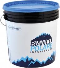 Bianco Polare FL004 Idropittura Semilavabile Traspirante Lt. 14