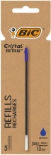 Bic 503838 Cristal ReNew Medio Blu 3 Pz