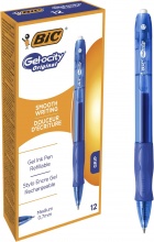 Bic 829158 Penna a sfera Blu Penna a sfera retrattile a clip 12 pezzi