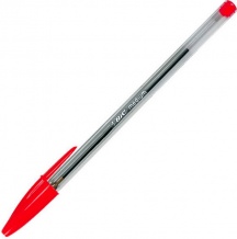 Bic 8373619 Cristal Medium Rosso Penna a sfera Medio 50 pezzi