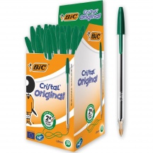 Bic 8373629 8373621 Penna a sfera Verde 50 pezzi