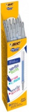 Bic 972024 Gel-ocity illusion ricaricatore di Penna Blu Medio 12 pezzi