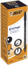 Bic 992603 Confezione 20 Cristal Exact 0.7 Nero