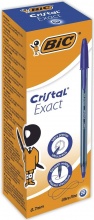 Bic 992605 Confezione 20 Cristal Exact 0.7 Blu