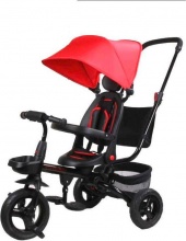 Biemme by Bcs 1503R Triciclo Pieghevole per Bambini 1+ Anni NeroRosso MyWay