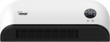 Bimar HP093 Termoventilatore da Parete Ceramico 2000 Watt Bianco e Nero