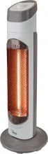 Bimar HR318 Stufa al Carbonio 900W Volume Riscaldabile 18 mt cubi Bianco Grigio