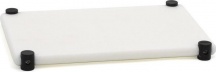 Bisetti TGP4030N Tagliere 40 x 30 x 2 cm Bianco